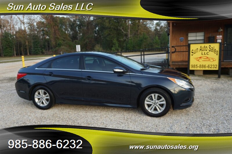 Gray 2014 Hyundai Sonata GLS FWD Sedan Front-Wheel Drive 6-Speed Automatic