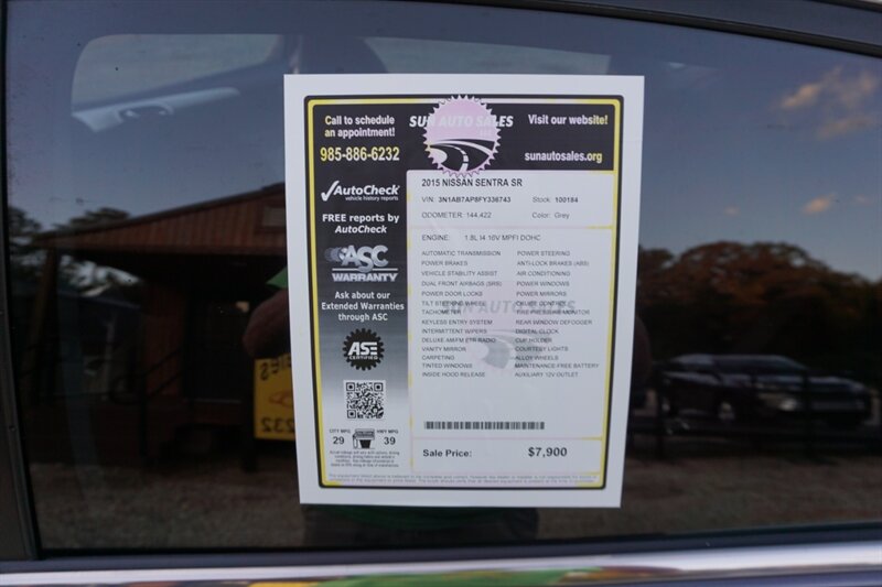 2015 Nissan Sentra SR - Photo 30 - Bogalusa, LA 70427