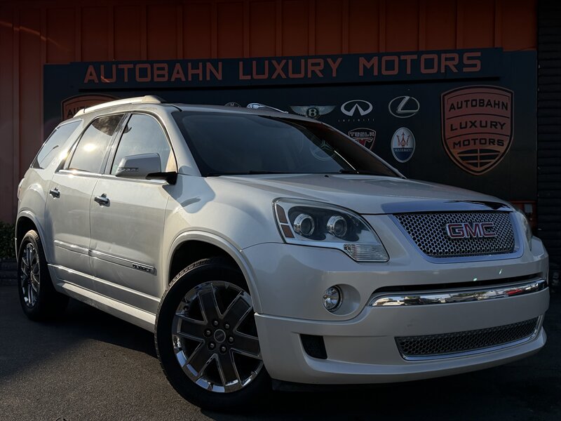 2012 GMC Acadia Denali FWD SUV / Crossover Front-Wheel Drive 6-Speed Automatic