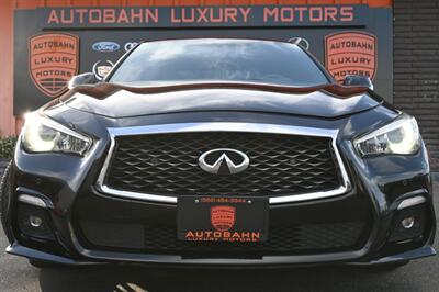 2018 INFINITI Q50 Red Sport 400   - Photo 2 - Norwalk, CA 90650-2241