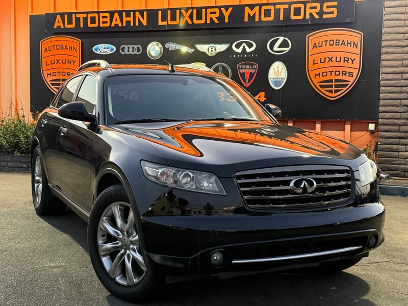 Black Obsidian 2006 INFINITI FX45 AWD SUV / Crossover All-Wheel Drive Automatic