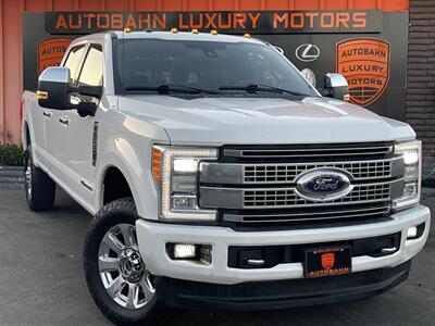 2018 Ford F-350 Super Duty Platinum   - Photo 1 - Norwalk, CA 90650-2241