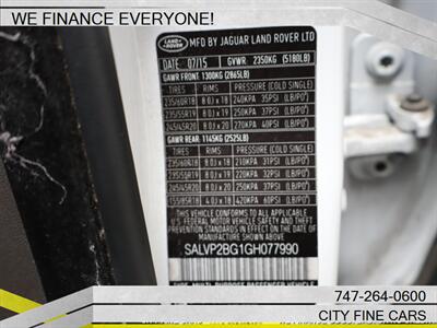 2016 Land Rover Range Rover Evoque SE   - Photo 29 - Panorama City, CA 91402