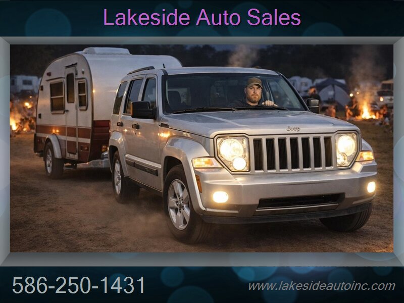 Silver 2010 Jeep Liberty Sport 4WD SUV / Crossover Four-Wheel Drive Automatic