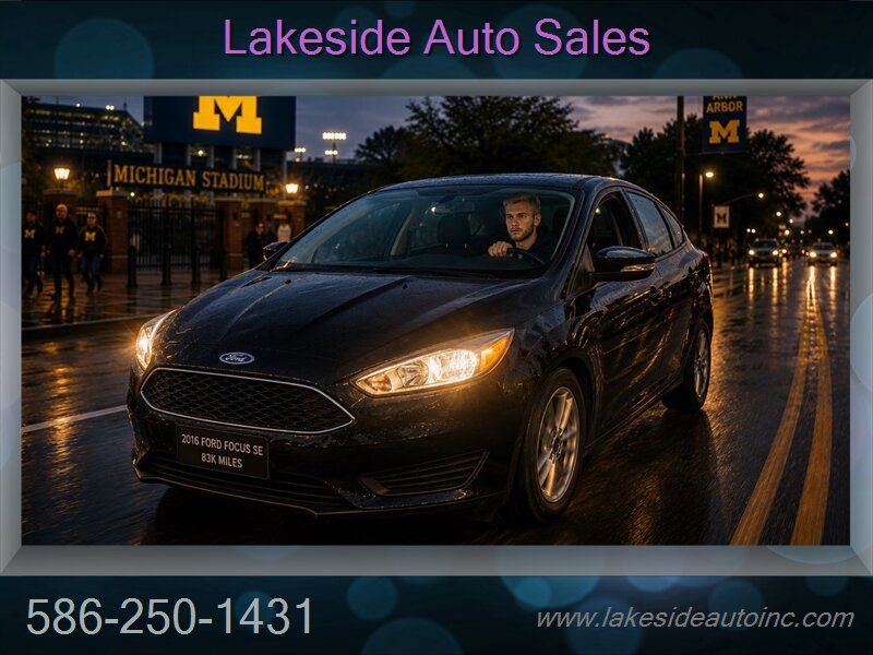 2016 Ford Focus SE Hatchback - Photo 1 - Clinton Township, MI 48036
