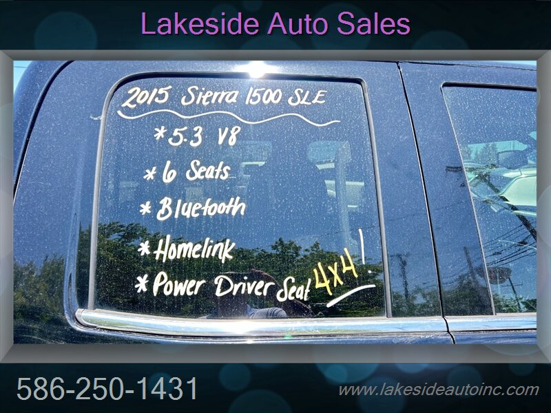2015 GMC Sierra 1500 SLE   - Photo 16 - Clinton Township, MI 48036