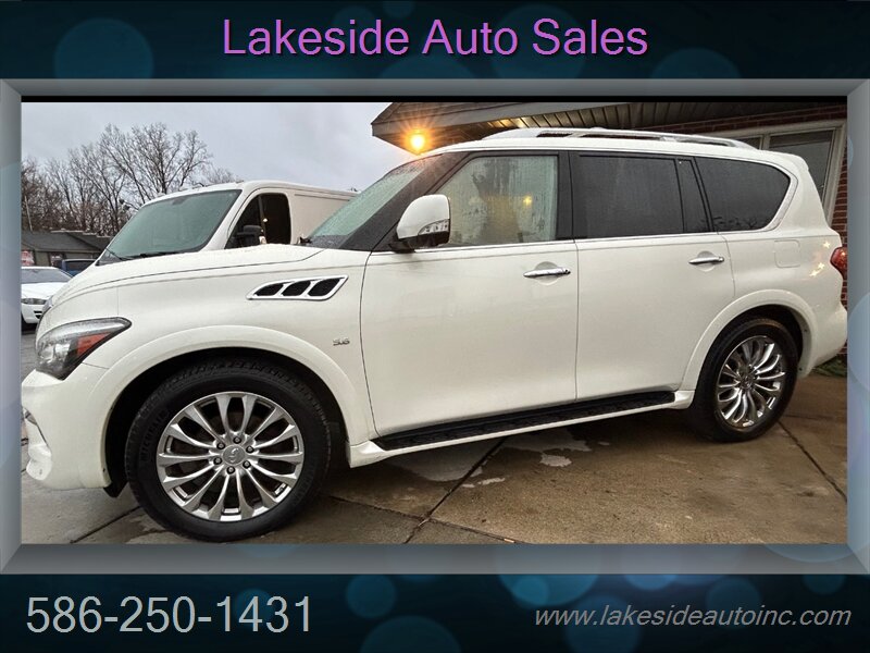 2015 INFINITI QX80   - Photo 1 - Clinton Township, MI 48036