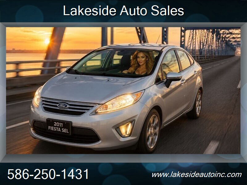 2011 Ford Fiesta SEL  4 Door, 83K Miles, Sunroof, 38 Mpg