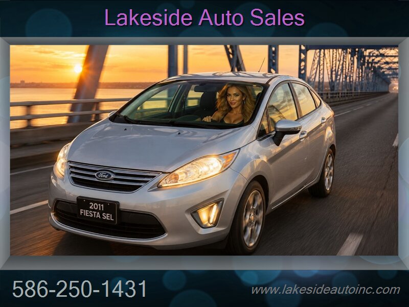 2011 Ford Fiesta SEL  4 Door, 83K Miles, Sunroof, 38 Mpg