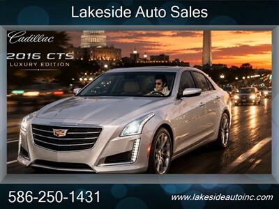 2016 Cadillac CTS 2.0T Luxury Collection Sedan