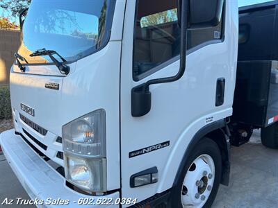 2016 Isuzu NPR 9'6 " Dump Bed Dump Truck, 18 " Storage   - Photo 10 - Scottsdale, AZ 85257