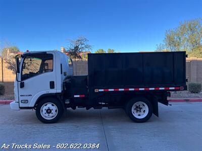 2016 Isuzu NPR 9'6 " Dump Bed Dump Truck, 18 " Storage   - Photo 3 - Scottsdale, AZ 85257