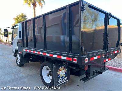 2016 Isuzu NPR 9'6 " Dump Bed Dump Truck, 18 " Storage   - Photo 6 - Scottsdale, AZ 85257