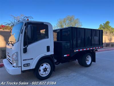 2016 Isuzu NPR 9'6 " Dump Bed Dump Truck, 18 " Storage   - Photo 2 - Scottsdale, AZ 85257