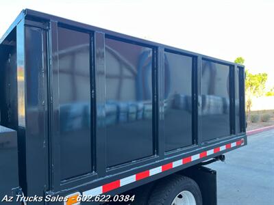 2016 Isuzu NPR 9'6 " Dump Bed Dump Truck, 18 " Storage   - Photo 5 - Scottsdale, AZ 85257