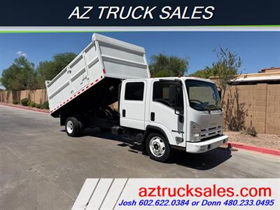 2014 Isuzu NPR Crew Cab 14' Dump Truck