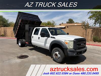2014 FORD F450 9' Dump Bed, 2' Tunnel Storage - Photo 1 - Scottsdale, AZ 85257