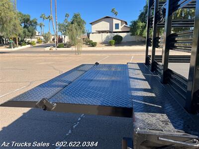 2008 Chevrolet Silverado 3500 12' 6 " Flat / Stake Bed w/Lift Gate Delivery Truck   - Photo 15 - Scottsdale, AZ 85257