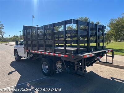 2008 Chevrolet Silverado 3500 12' 6 " Flat / Stake Bed w/Lift Gate Delivery Truck   - Photo 8 - Scottsdale, AZ 85257