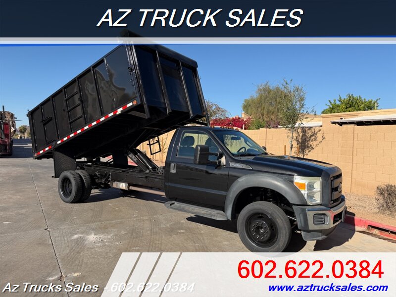 2014 FORD F-550 Regular Cab, 14' Dump Truck   - Photo 1 - Scottsdale, AZ 85257