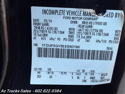 2014 FORD F-550 Regular Cab, 14' Dump Truck - Photo 37 - Scottsdale, AZ 85257