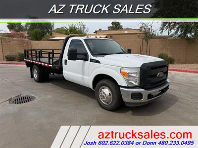 2015 Ford F-350 Super Duty XL, 11' Flat /Stake Bed, Diesel   - Photo 1 - Scottsdale, AZ 85257
