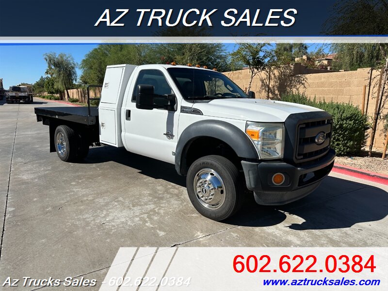 2016 FORD F550, 4x4, 6.7L Diesel, 12' Flat Bed