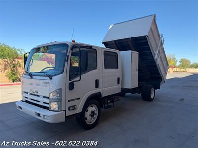 2012 Isuzu NPR-HD Crew Cab 12' Dump Truck w/Tunnel Storage   - Photo 11 - Scottsdale, AZ 85257