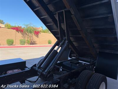 2012 Isuzu NPR-HD Crew Cab 12' Dump Truck w/Tunnel Storage   - Photo 14 - Scottsdale, AZ 85257