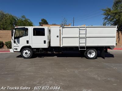 2012 Isuzu NPR-HD Crew Cab 12' Dump Truck w/Tunnel Storage   - Photo 8 - Scottsdale, AZ 85257