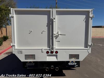 2012 Isuzu NPR-HD Crew Cab 12' Dump Truck w/Tunnel Storage   - Photo 6 - Scottsdale, AZ 85257