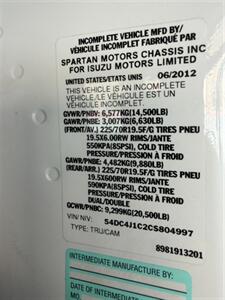 2012 Isuzu NPR-HD Crew Cab 12' Dump Truck w/Tunnel Storage   - Photo 24 - Scottsdale, AZ 85257