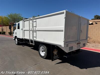 2012 Isuzu NPR-HD Crew Cab 12' Dump Truck w/Tunnel Storage   - Photo 7 - Scottsdale, AZ 85257