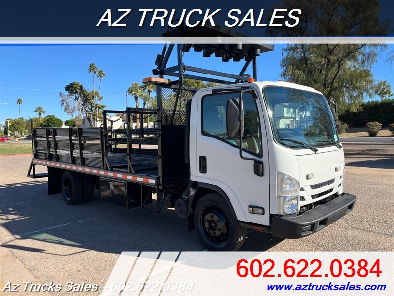 2022 Isuzu NPR-HD, 18' Barricade Truck (Arrow Board) (Strobes   - Photo 1 - Scottsdale, AZ 85257
