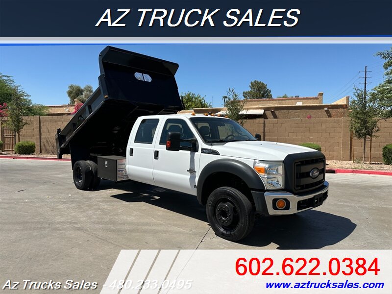 2016 FORD F-550 Crew Cab, 12' Dump / Spreader  