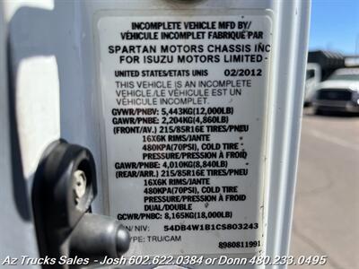 2012 Isuzu NPR Utility / Service Truck Low Miles   - Photo 24 - Scottsdale, AZ 85257