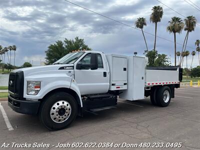 2019 Ford F-650 Super Duty Dump Bed, Lift Gate, Air Compressor - Photo 4 - Scottsdale, AZ 85257