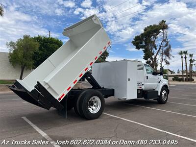 2019 Ford F-650 Super Duty Dump Bed, Lift Gate, Air Compressor - Photo 19 - Scottsdale, AZ 85257