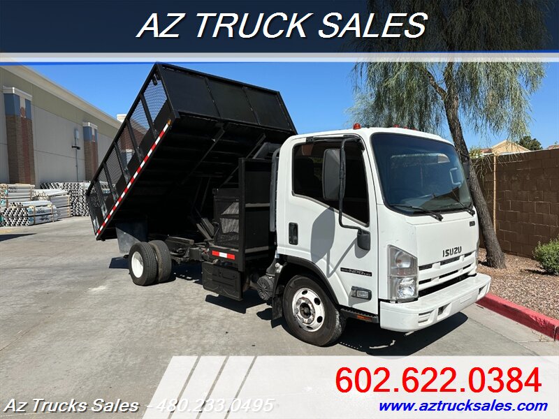2015 ISUZU NPR-HD, 12' Dump Bed, 2' Tunnel Storage - Photo 1 - Scottsdale, AZ 85257