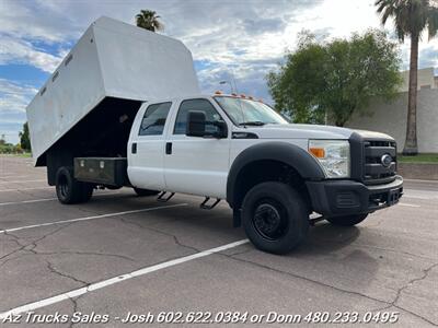 2014 Ford F-450 Super Duty Crew Cab 12' Chipper Dump Bed   - Photo 14 - Scottsdale, AZ 85257