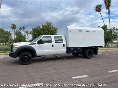 2014 Ford F-450 Super Duty Crew Cab 12' Chipper Dump Bed   - Photo 2 - Scottsdale, AZ 85257