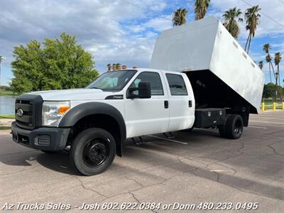 2014 Ford F-450 Super Duty Crew Cab 12' Chipper Dump Bed   - Photo 13 - Scottsdale, AZ 85257
