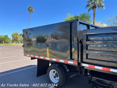 2014 ISUZU NPR-HD, 9' Dump Bed, 4' Side Storage w/LiftGate - Photo 9 - Scottsdale, AZ 85257