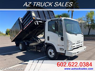 2014 ISUZU NPR-HD, 9' Dump Bed, 4' Side Storage w/LiftGate - Photo 1 - Scottsdale, AZ 85257