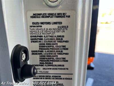 2014 ISUZU NPR-HD, 9' Dump Bed, 4' Side Storage w/LiftGate - Photo 35 - Scottsdale, AZ 85257