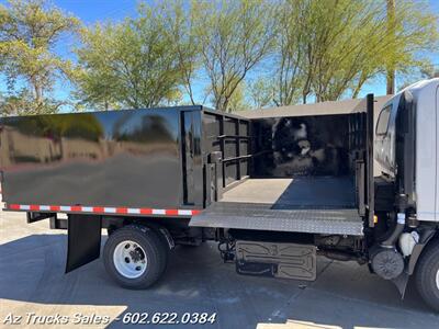 2014 ISUZU NPR-HD, 9' Dump Bed, 4' Side Storage w/LiftGate - Photo 2 - Scottsdale, AZ 85257