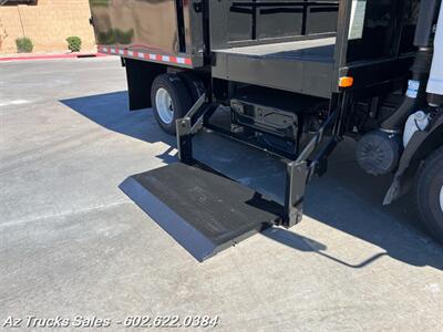 2014 ISUZU NPR-HD, 9' Dump Bed, 4' Side Storage w/LiftGate - Photo 3 - Scottsdale, AZ 85257