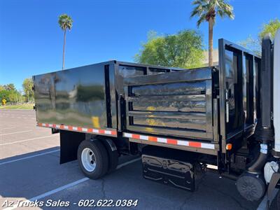 2014 ISUZU NPR-HD, 9' Dump Bed, 4' Side Storage w/LiftGate - Photo 8 - Scottsdale, AZ 85257