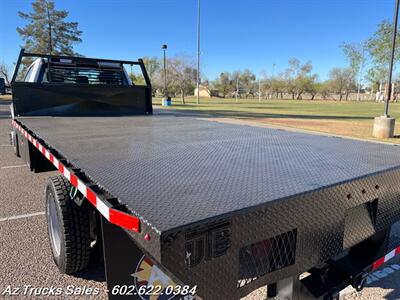 2017 Ford F-550 Super Duty Regular Cab, 16' Diamond Plate Flat Bed   - Photo 13 - Scottsdale, AZ 85257