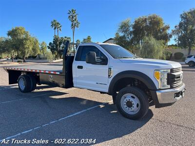 2017 Ford F-550 Super Duty Regular Cab, 16' Diamond Plate Flat Bed   - Photo 10 - Scottsdale, AZ 85257
